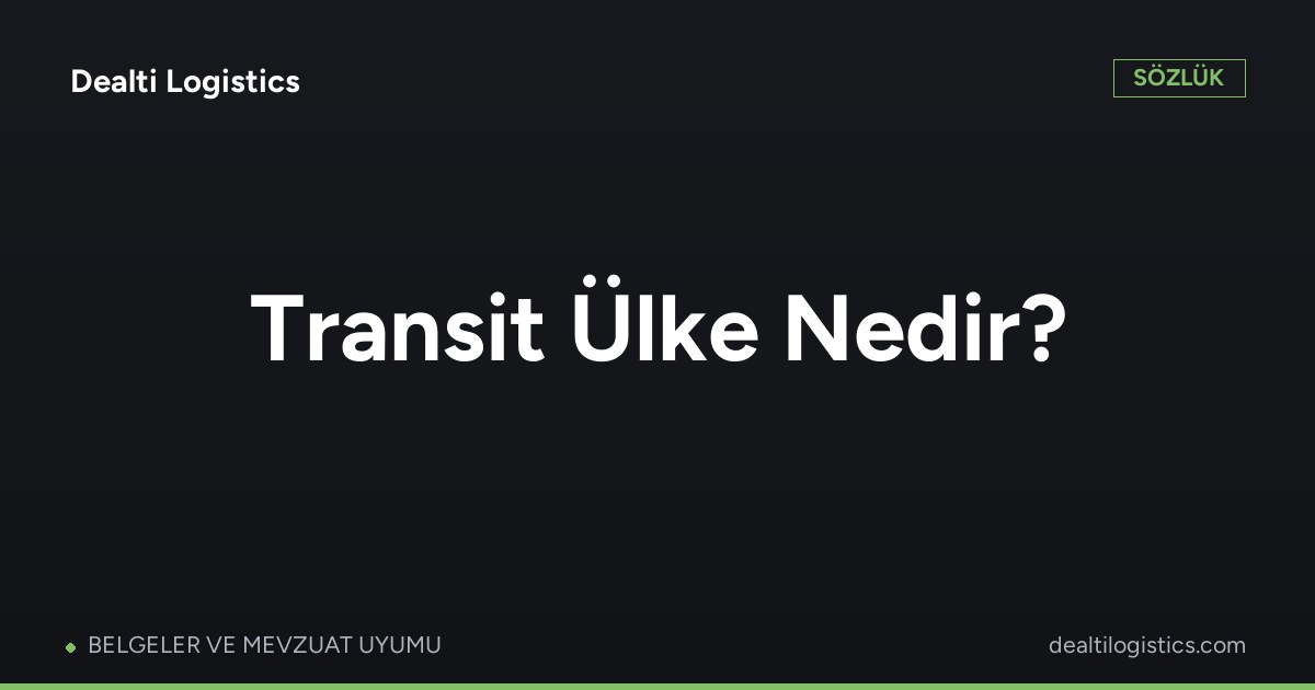 Transit Ülke