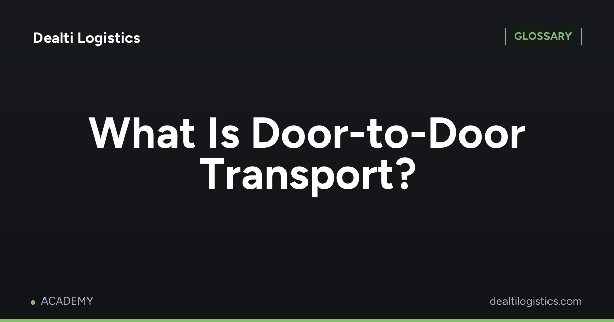 Door-to-Door Transport