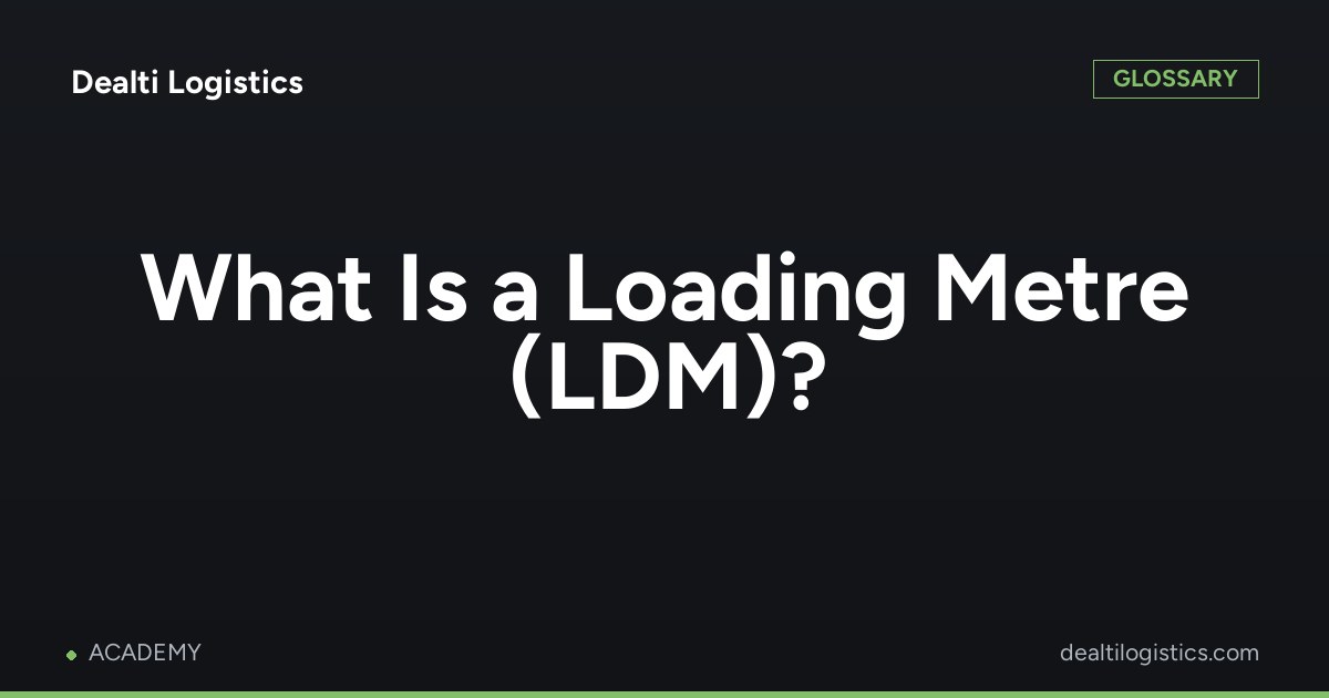 Loading Metre (LDM)