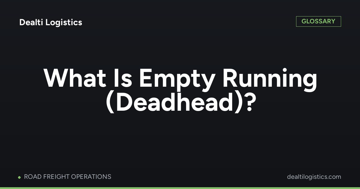 Empty Running