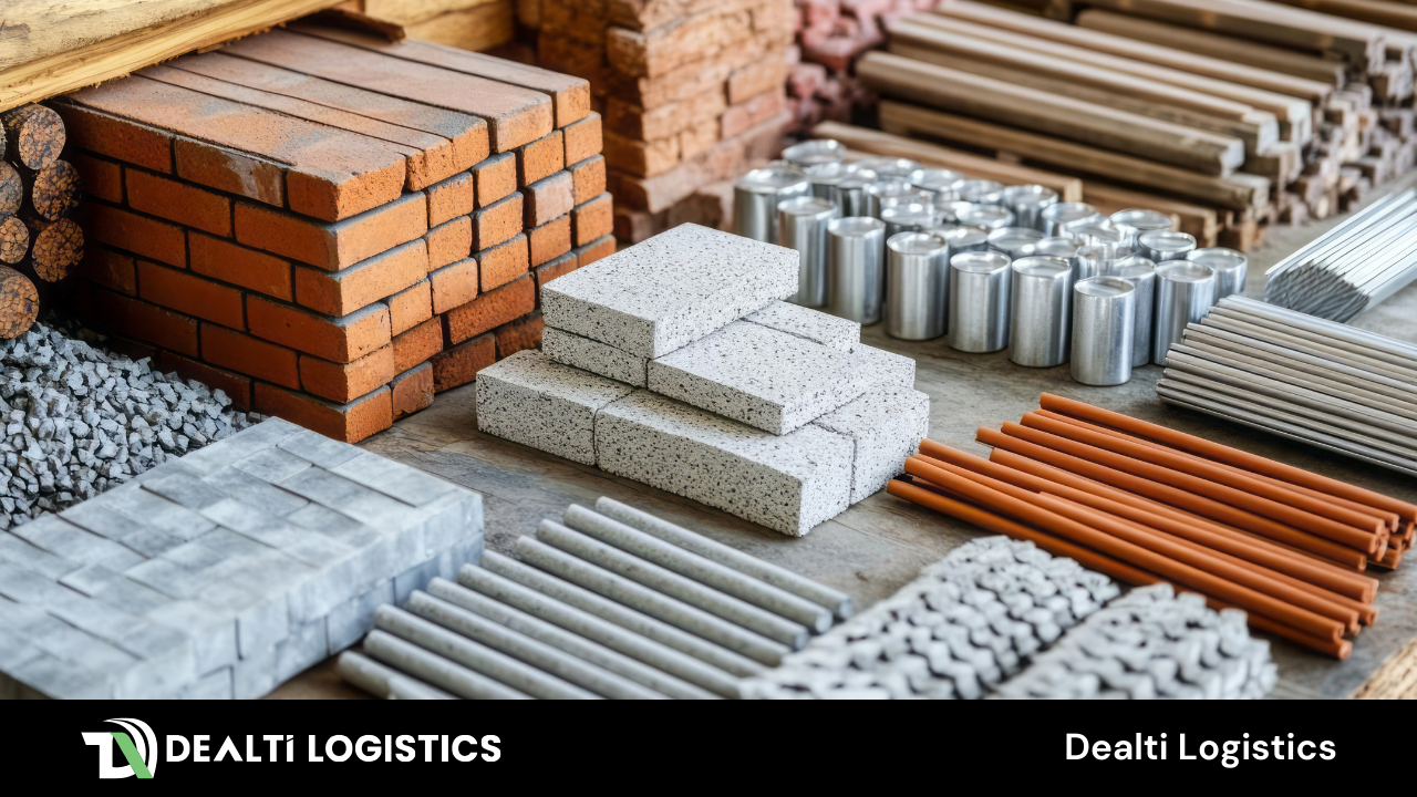 Dealti Logistics inşaat malzemeleri taşımacılığı